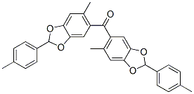 4-Methylphenyl (6-methyl-1,3-benzodioxol-5-yl) ketone Structure,52806-36-7Structure