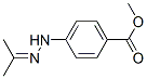 Benzoic acid,4-[(1-methylethylidene)hydrazino]-,methyl ester (9ci) Structure,52835-13-9Structure