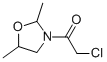 Oxazolidine,3-(chloroacetyl)-2,5-dimethyl-(9ci) Structure,52837-06-6Structure