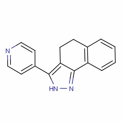 4,5-Dihydro-3-(4-pyridinyl)-2h-benz(g)-indazole Structure,52837-55-5Structure