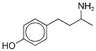 Rac-4-(3-氨基丁基)苯酚结构式_52846-75-0结构式