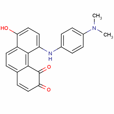 1-[[4-(Dimethylamino)phenyl ]amino]-4-hydroxyanthraquinone Structure,52869-31-5Structure