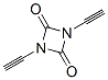 1,3-Diazetidine-2,4-dione,1,3-diethynyl-(9ci) Structure,528871-28-5Structure