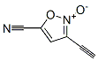 5-Isoxazolecarbonitrile,3-ethynyl-,n-oxide (9ci) Structure,528871-41-2Structure