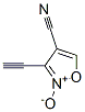 4-Isoxazolecarbonitrile,3-ethynyl-,n-oxide (9ci) Structure,528871-42-3Structure