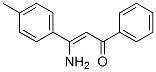 3-氨基-3-(4-甲基苯基)-1-苯基-2-丙烯-1-酮结构式_52939-90-9结构式