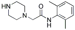 N-(2,6-二甲基苯基)-1-哌嗪乙酰胺结构式_5294-61-1结构式