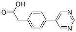 Benzeneacetic acid,4-(5-pyrimidinyl)-(9ci) Structure,529475-06-7Structure