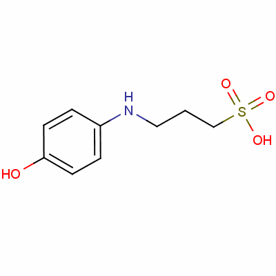 3-[(4-Hydroxyphenyl)amino]propanesulphonic acid Structure,52962-42-2Structure