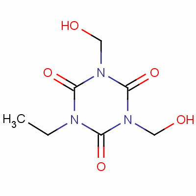 1-Ethyl-3,5-bis(hydroxymethyl)-1,3,5-triazine-2,4,6(1h,3h,5h)-trione Structure,52977-50-1Structure