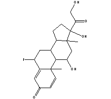 Fluprednisolone Structure