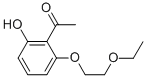 1-[2-(2-Ethoxyethoxy)-6-hydroxyphenyl]ethan-1-one Structure,53002-66-7Structure