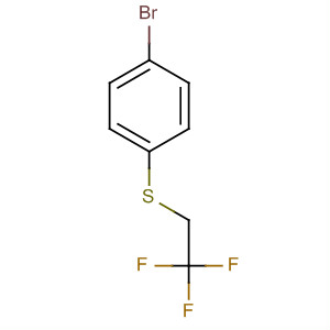 (4-Bromophenyl)(2,2,2-trifluoroethyl)sulfane Structure,530080-19-4Structure