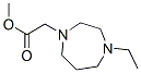 1H-1,4-diazepine-1-aceticacid,4-ethylhexahydro-,methylester(9ci) Structure,530098-49-8Structure