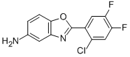 2-(2-Chloro-4,5-difluoro-phenyl)-benzooxazol-5-ylamine Structure,530121-74-5Structure