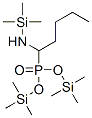 [1-[(Trimethylsilyl)amino]pentyl ]phosphonic acid bis(trimethylsilyl) ester Structure,53044-40-9Structure