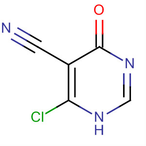 6-Chloro-4-oxo-1,4-dihydropyrimidine-5-carbonitrile Structure,5305-43-1Structure