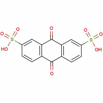 9,10-Dihydro-9,10-dioxoanthracenedisulphonic acid Structure,53123-81-2Structure