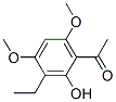 Ethanone,1-(3-ethyl-2-hydroxy-4,6-dimethoxyphenyl)-(9ci) Structure,531502-60-0Structure