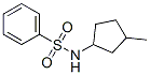 Benzenesulfonamide, n-(3-methylcyclopentyl)-(7ci,8ci) Structure,5317-99-7Structure