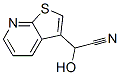 Thieno[2,3-b]pyridine-3-acetonitrile, -alpha--hydroxy- (9ci) Structure,53175-08-9Structure