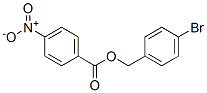 4-Nitrobenzoic acid 4-bromobenzyl ester Structure,53218-06-7Structure