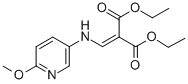 Diethyl 2-((6-methoxypyridin-3-ylamino)methylene)malonate Structure,53241-90-0Structure