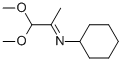 环己基-[2,2-二甲氧基-1-甲基-乙-(E)-亚基]-胺结构式_53250-16-1结构式