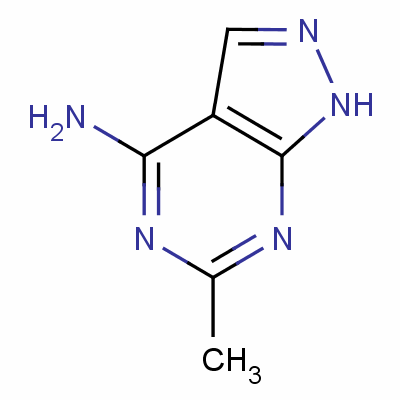 6-Methyl-1h-pyrazolo[3,4-d]pyrimidin-4-amine Structure,5326-80-7Structure