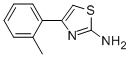 4-邻甲苯-噻唑-2-胺结构式_5330-79-0结构式