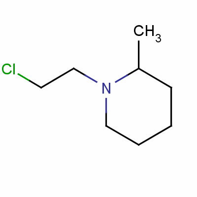 1-(2-Chloroethyl)-2-methylpiperidine Structure,53324-72-4Structure