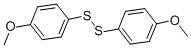 Bis(4-methoxyphenyl)disulfide Structure,5335-87-5Structure