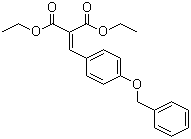 Diethyl 2-(4-(benzyloxy)benzylidene)malonate Structure,53361-40-3Structure