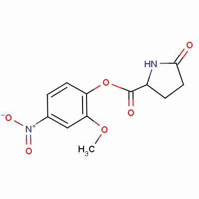 2-Methoxy-4-nitrophenyl 5-oxo-l-prolinate Structure,53375-50-1Structure