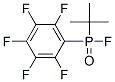 (1,1-Dimethylethyl)(pentafluorophenyl)fluorophosphine oxide Structure,53381-02-5Structure