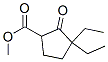 Cyclopentanecarboxylic acid,3,3-diethyl-2-oxo-,methyl ester (9ci) Structure,533885-12-0Structure