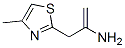 2-Thiazoleethanamine,4-methyl--alpha--methylene- Structure,533885-47-1Structure