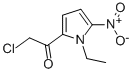 Ethanone,2-chloro-1-(1-ethyl-5-nitro-1h-pyrrol-2-yl)-(9ci) Structure,53391-21-2Structure