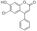 6-Chloro-7-hydroxy-4-phenyl-2h-chromen-2-one Structure,53391-72-3Structure