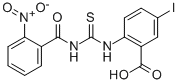 5-Iodo-2-[[[(2-nitrobenzoyl)amino]thioxomethyl ]amino]-benzoic acid Structure,533921-49-2Structure