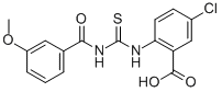 5-Chloro-2-[[[(3-methoxybenzoyl)amino]thioxomethyl ]amino]-benzoic acid Structure,533922-26-8Structure