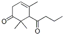 4,6,6-Trimethyl-5-(1-oxobutyl)-3-cyclohexen-1-one Structure,53398-12-2Structure