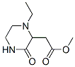 2-Piperazineaceticacid,1-ethyl-3-oxo-,methylester(9ci) Structure,534603-32-2Structure