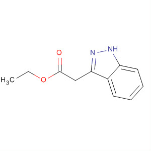 1H-indazole-3-acetic acid ethyl ester Structure,53541-18-7Structure