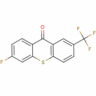 6-Fluoro-2-(trifluoromethyl)-9h-thioxanthen-9-one Structure,53542-37-3Structure