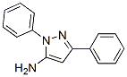 5-氨基-1,3-二苯基吡唑结构式_5356-71-8结构式