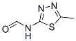 n-(5-甲基-1,3,4-噻二唑-2-基)-甲酰胺结构式_53567-06-9结构式