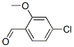 4-Chloro-2-methoxybenzaldehyde Structure,53581-86-5Structure