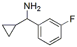 Cyclopropyl-(3-fluorophenyl)methanamine Structure,535925-74-7Structure