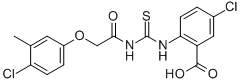 5-Chloro-2-[[[[(4-chloro-3-methylphenoxy)acetyl ]amino]thioxomethyl ]amino]-benzoic acid Structure,535941-53-8Structure